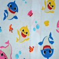 thumbnail image 2 of Favorite Characters Girls Baby Shark Cotton Toddler Girls Sleeper One Piece Pajamas (3T), 2 of 2