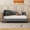 Gray, variant on MAYEERTY L-Shaped Semi-Enclosed Upholstered Daybed with Solid Wood Legs, Twin & Full Size Available
