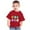 Red, variant on Zwiiyzr 2024 Happy Easter Day Cute Colorful Egg Hunting T-Shirt for Kids Round Neck Short Sleeve Shirts for Boys Girls Sky Blue-4 Years