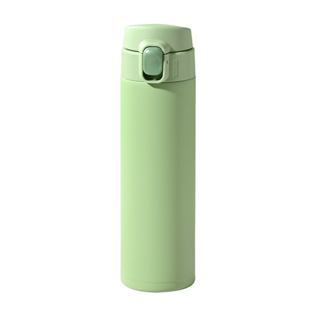 Tasses en Acier Inoxydable avec Couvercle Portatives à la Mode Isolation 450 ml Tasse en Acier Inoxydable avec Poignée Couvercle à Bouton