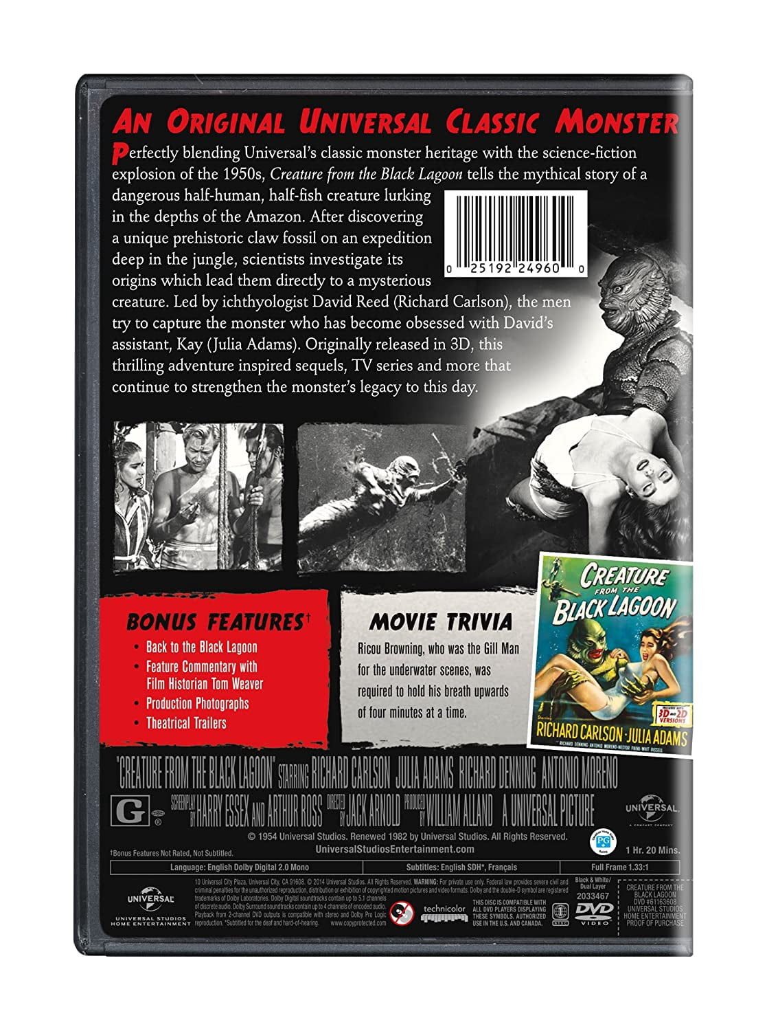 Creature from the Black Lagoon (DVD) (Standard)