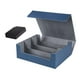 thumbnail image 2 of Caja para baraja de cartas coleccionables con capacidad para más de 1800 cartas, juego de cartas premium para reuniones, deportes Gris azulado, 2 of 9