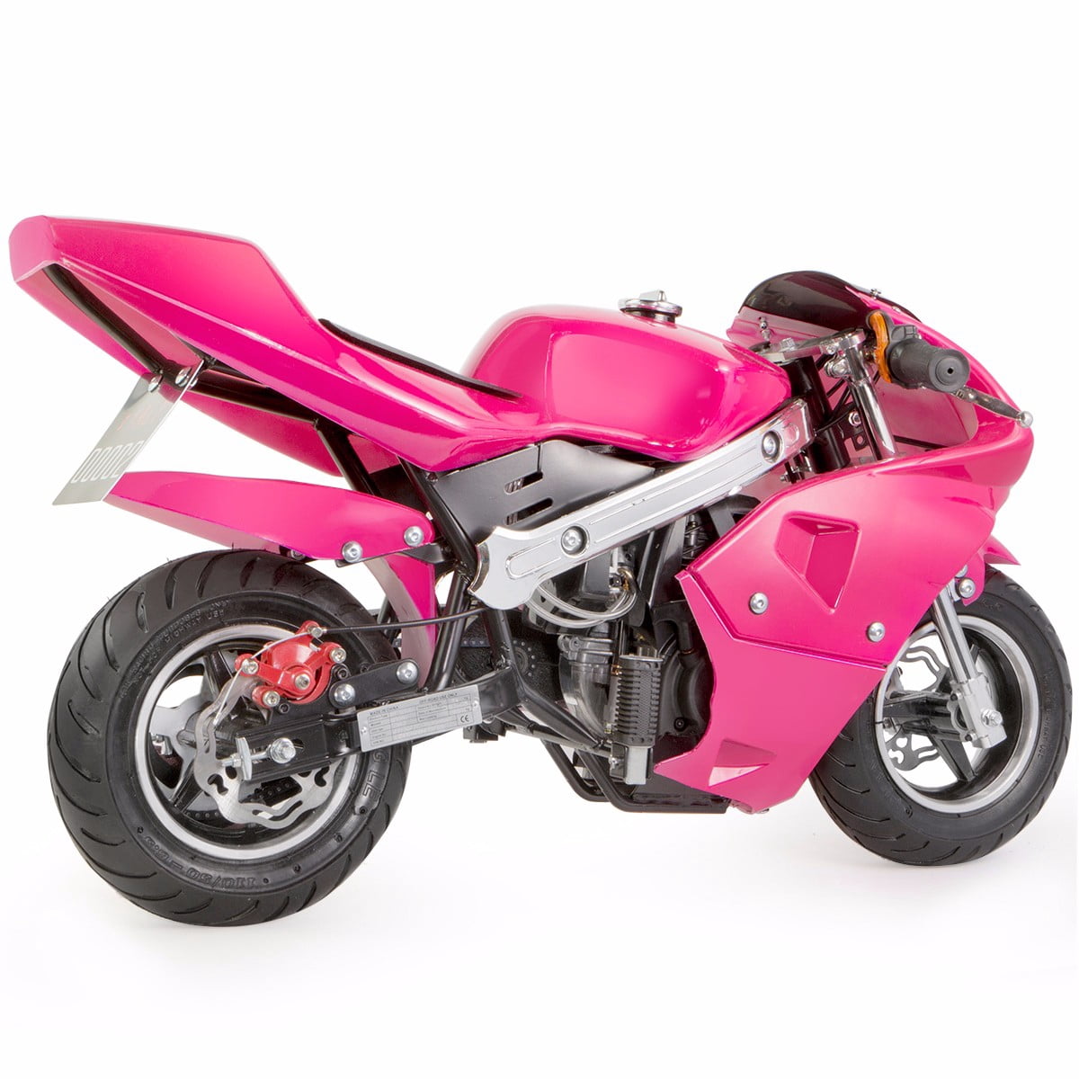 XtremepowerUS Gas Pocket Bike Motorcycle 40cc 4-stroke Engine, Pink