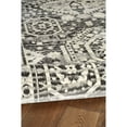 thumbnail image 5 of Contemporary Home Living 2' x 3' Rectangular Tribal Medallion Area Throw Rug - Gray and Charcoal, 5 of 7
