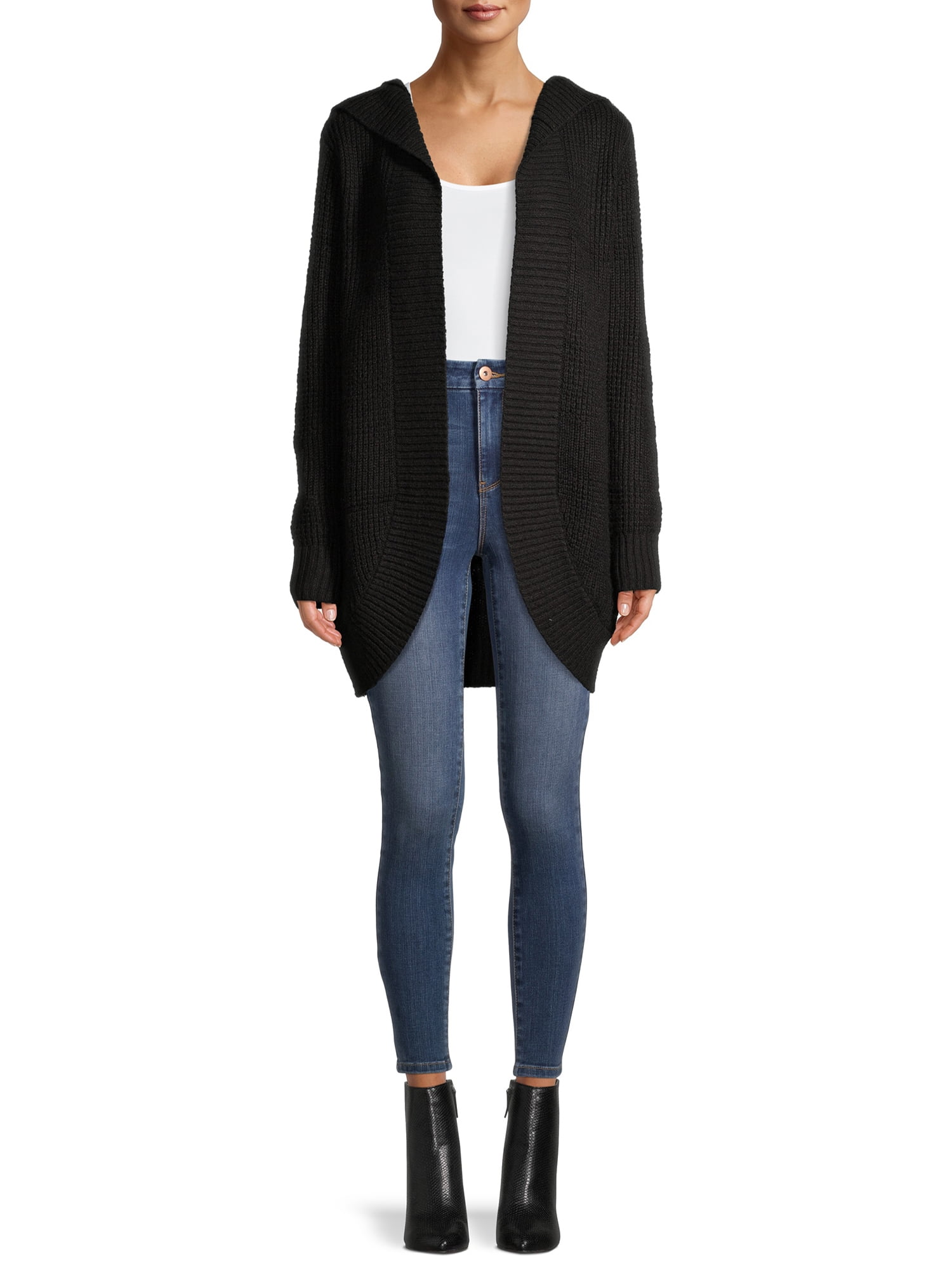No boundaries hooded cardigan best sale