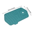 thumbnail image 2 of WIFKLSIIPG 2PCS Single Side Faucet Special Silicone Faucet Anti Splash Pad Sink Storage Drying Pad Used on Both Sides(Green), 2 of 4