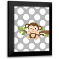 thumbnail image 1 of Robinson, Tamara 15x18 Black Modern Framed Museum Art Print Titled - Monkey III, 1 of 5