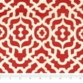 thumbnail image 2 of Waverly Inspirations 2 Yard Cut 100% Cotton Duck Print Fabric Lattice Ruby, 45" Wide for Quilting & Sewing, 2 of 4