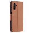 thumbnail image 2 of Allytech Galaxy A13 5G Case with Wallet, PU Lether Magnetic Clasp Cards Slots Kickstand Shockproof Protective Back Flip Case Wallet Cover for Samsung Galaxy A13 5G - Brown, 2 of 8