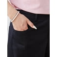 thumbnail image 3 of Lyocell elastic back-waist straight-leg pants, 3 of 4
