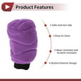 thumbnail image 5 of Unique Bargains Gear Shift Knob Cover Universal for Car SUV Truck RV Put-on Stick Shifting Handle Protector Plush Purple, 5 of 7