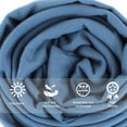 thumbnail image 2 of Large Soft Solid Color Scarf Shawls Pashmina Men And Women, 2 of 9