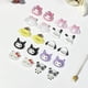 thumbnail image 3 of Cinnamoroll Sanrioed-piezas de manicura, accesorios para uñas, Kuromi Hellokitty Pochacco pompurin, juguetes noctilucentes de dibujos animados, 30 piezas, 3 of 4