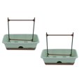 thumbnail image 1 of Detachable Climbing Frame Balcony Planter Box, Removable Tray, Ideal for Herbs Vegetable Growing, Sun Proof, 1 of 7