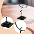 thumbnail image 5 of Rock Display Base Metal Rock Display Stand Crystal Holder Sleek Metal Construction for Office and Living Room Decor, 5 of 7