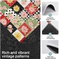 thumbnail image 3 of Pioneer Flower Floral Print Pattern Kitchen Rugs Sets Of 3,Kitchen Runner Rugs Non Skid Washable,Decorative Kitchen Floor Mats for Kitchen,Sink,Laundry,17X30 Inch + 17X47 Inch + 17X59 Inch, 3 of 6