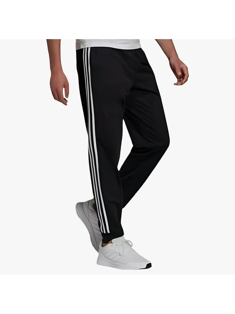 Adidas Men's Athletic Workout Jogging Pants, 3-Stripes Tricot