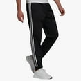 thumbnail image 4 of Adidas BLACK/WHITE Men's Tricot Jogger Pants, US X-Large, 4 of 4