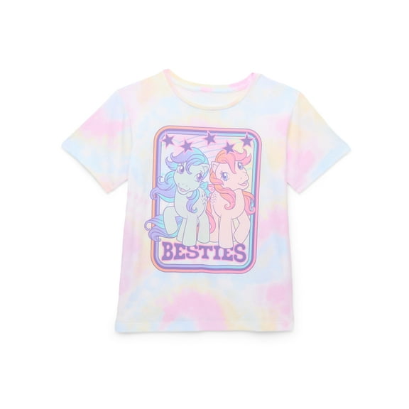 My Little Pony Girls Short Sleeve Graphic T-Shirt, Sizes 4-16