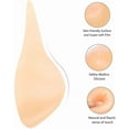 thumbnail image 3 of 2pc Silicone Breast Forms Mastectomy Prosthesis Bra Inserts Pad Enhancer Crossdresser Transgen, 3 of 5
