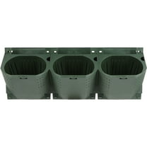 RENACLIPY Hanging Plant Box Outdoor Wall Planter Green PP Stackable Design for Indoor and Outdoor Gardening