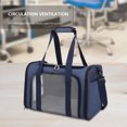 thumbnail image 3 of Bolso de mano para gatos, bolsa de transporte plegable para cachorros, suministros portátiles transpirables para mascotas Hugtrwg Para estrenar, 3 of 9