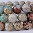 thumbnail image 2 of Angelstones Natural Serpentine Gemstone 10mm Round Beads Stretch Bracelet 7 Inch Unisex, 2 of 2