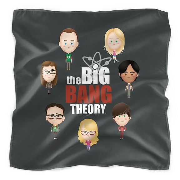 The Big Bang Theory Emojis Bandana (21 in x 21 in)