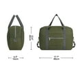 thumbnail image 6 of For Spirit Airlines Personal Item Bag 18x14x8 Foldable Travel Duffel Bag Underseat Tote Carry on Luggage Duffle Overnight with Shoulder Strap, 6 of 7
