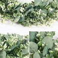 thumbnail image 2 of Green Wreaths for Front Door Artificial Eucalyptus Wreath 16 Inch Spring Summer Door Wreath for Wall Home Decor, 2 of 5