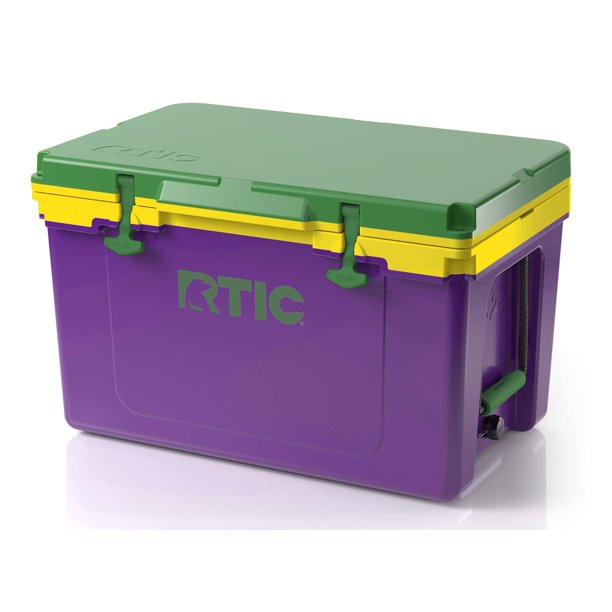 RTIC UltraLight 52 qt, 30 Lighter Than Rotomolded, Ice Chest with Heavy Duty Rubber Latches