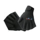 thumbnail image 1 of Guantes de natación, guantes de natación palmeados, antideslizantes, guantes acuáticos, aletas de snorkel Negro, 1 of 9