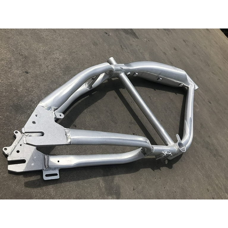 Motorized bike frame clearance