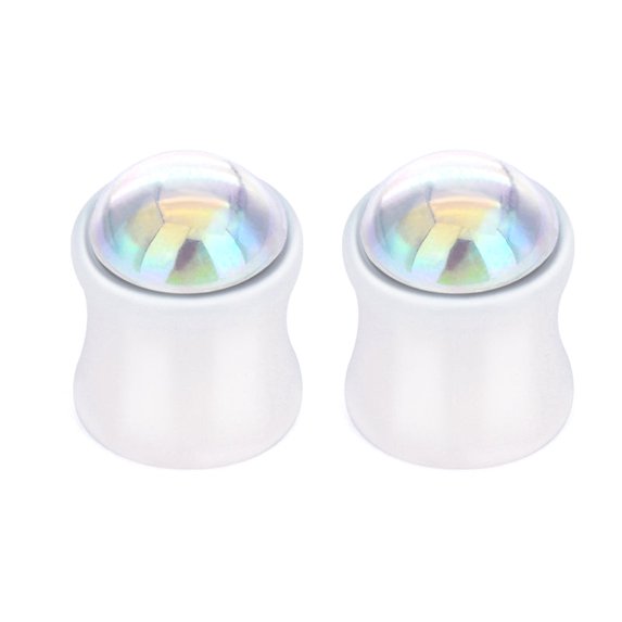 LAURITAMI Acrylic Ear Tunnel Plug Piercing(6mm-16mm)
