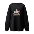 thumbnail image 1 of Hauts à Col Haut pour Femmes Mode de Noël Automne Imprimé Blouse Ample à Manches Longues Col Rond Pull Décontracté Hauts Pull-Over Hauts à Manches Longues, 1 of 5