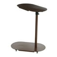 thumbnail image 4 of Main + Mesa Modern Adjustable C-Shaped for Accessibility End Table, Vintage Brown, 4 of 7