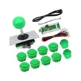 thumbnail image 3 of Matsuzay Tablero de Control de juego controlador Joystick DIY Kit Gamepad Stick reparación Joysticks mantenimiento profesional ensamblado Videojuegos y accesorios Verde, 3 of 6