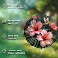 thumbnail image 2 of Vibrant Floral Metal Wind Spinner with Design - Perfect for Yard & Garden Decor Serene Atmosphere, 2 of 6