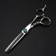 thumbnail image 4 of Juego de tijeras profesionales para cortar el cabello, 6 pulgadas, acero JP440c, tijeras de entresacar para barbero ultra afiladas., 4 of 5