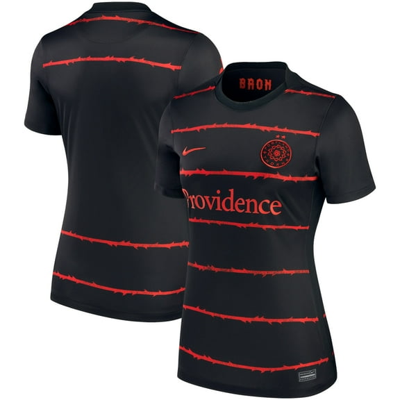Women's Nike Black Portland Thorns FC 2021/22 Home Replica Jersey