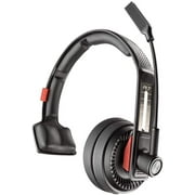 Plantronics Voyager 104 Bluetooth Headset, Over The Head Headset with Microphone Built for Truckers (Renewed)