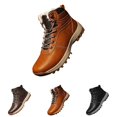 thumbnail image 4 of NOKIO Men'S Snow Trail Anti-Slip Shoes Men'S Snow Boots Men'S High Top Snow Boots Fashion Casual Trainers Breathable Flat Casual Shoes Winter Padded Warm Men'S Boots Men'S Anti-Cold Snow Boots, 4 of 4