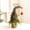 Green, variant on AUNVITO Crooked Neck Mini Christmas Tree Tabletop Decoration Tiny Tilted Tree Figurine for Home Office Mantel Holiday Party Decoration