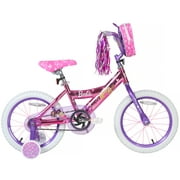 Dynacraft Barbie BMX Bike, 16" Wheels, Kids Ages 5-7 Years, Pink