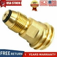 thumbnail image 2 of Yeacher Adaptateur de Conversion de Réservoir de Propane, Recharge POL, Valve de Réservoir LP vers Régulateur QCC1/Type1, 2 of 8