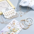 thumbnail image 4 of Set de joyas NEWITIN 49 piezas chapado en oro para mujer, 4 of 7