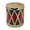 A, variant on Stackable Christmas Drum Decor Red Green Gold Rhombus Pattern Drum Ornament for Porch Entryway Indoor Home Decor