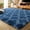 Light Navy, variant on Homore Geometric Area Rugs for Bedroom Living Room Decor 4'x 6' White/Black