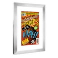 thumbnail image 2 of Silver Comic Book Frame with White Mat - 1 Opening to Display 1 6.875"x10.5" Current Era Comic, 2 of 7