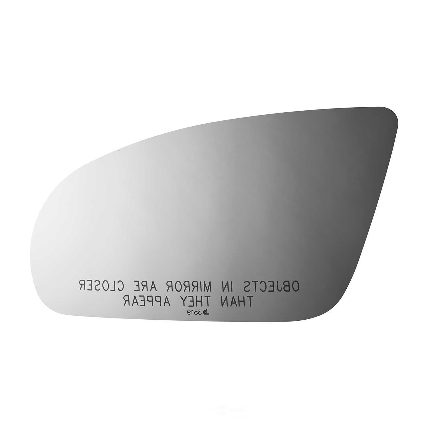 Burco Side View Mirror Replacement Glass - Clear Glass - 3519
